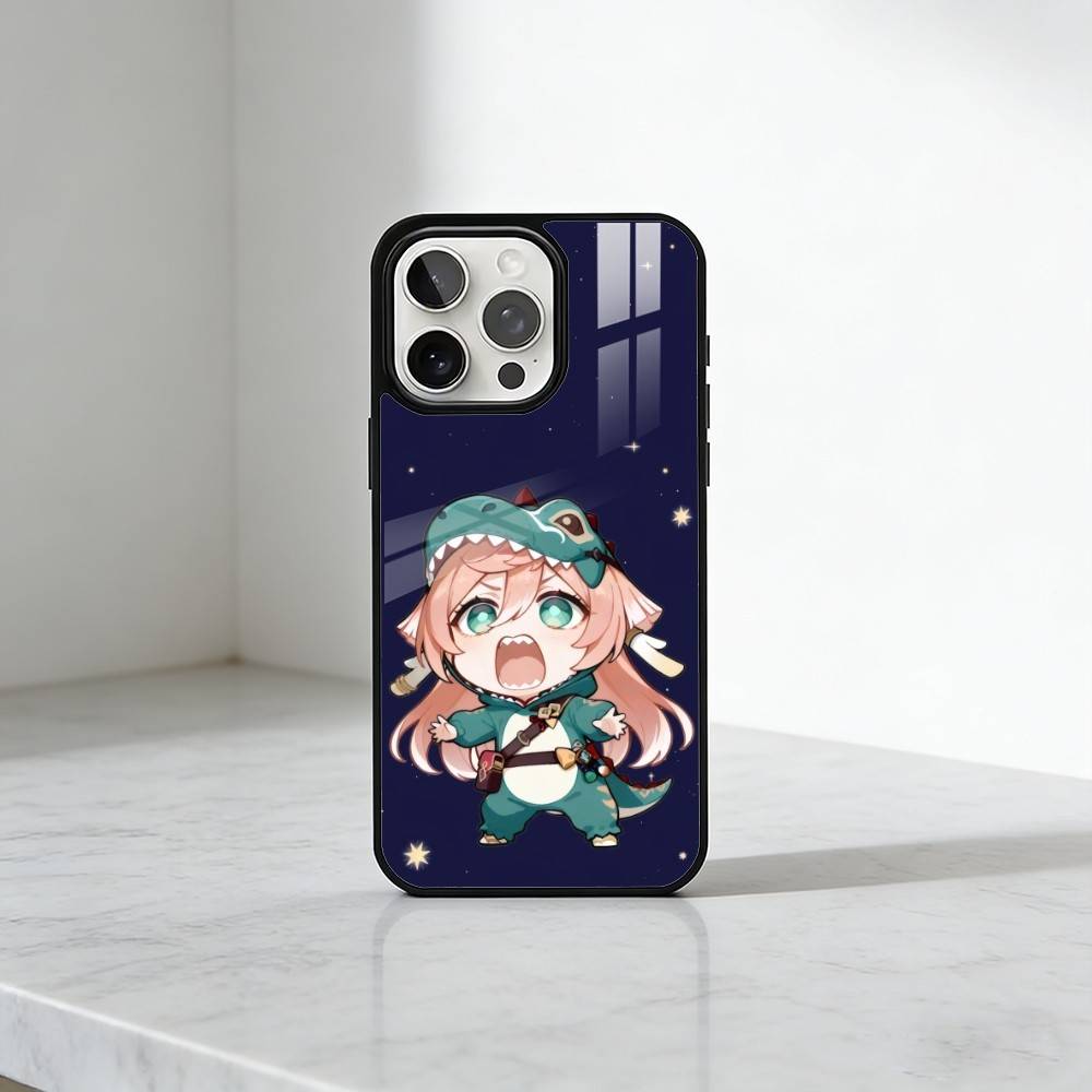 Genshin Fan-made Characters Phone Case For iPhone17,16,15,14,13 Plus,Pro Max Magnetic For Magsafe Wireless Charging