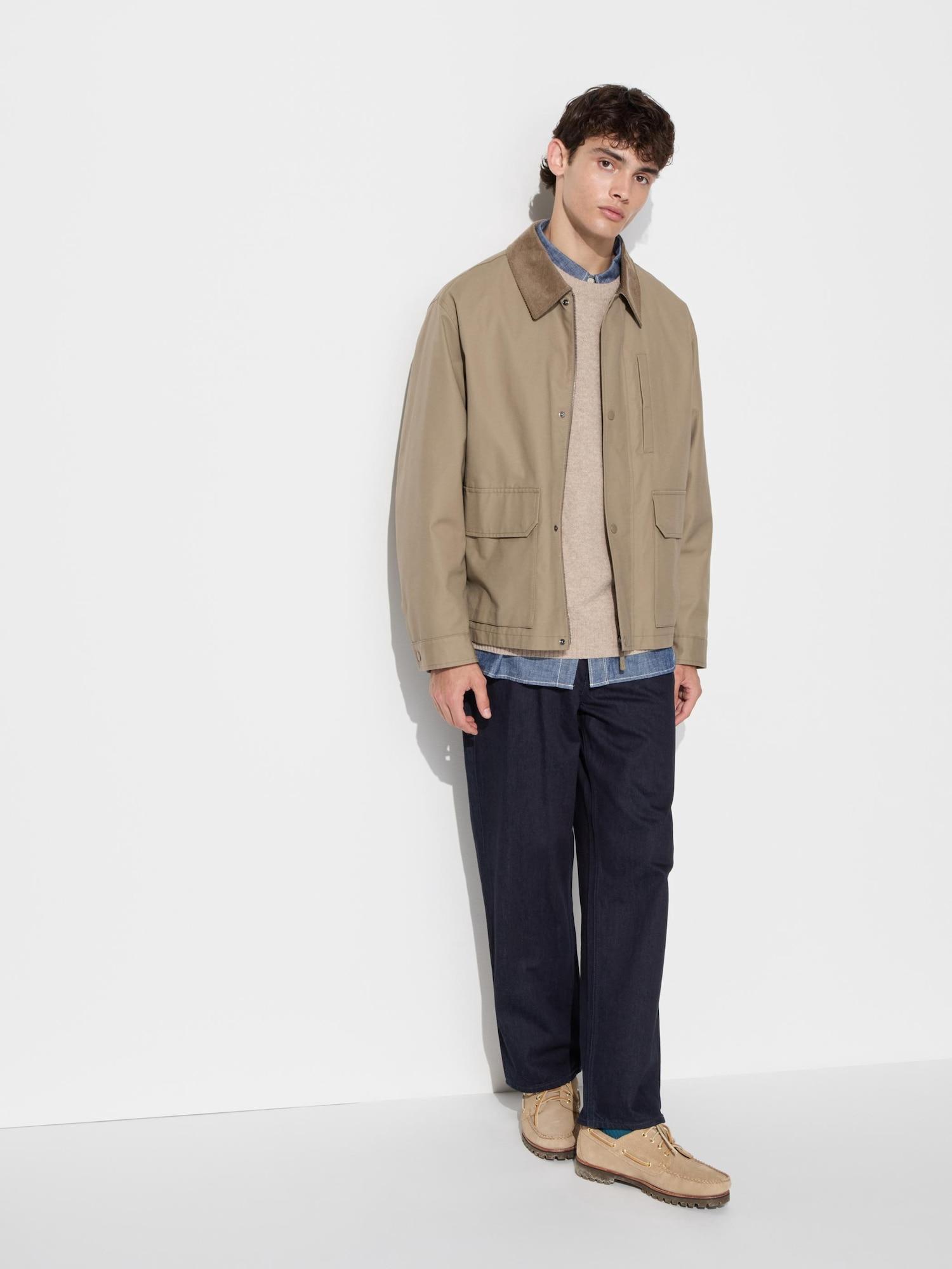 

Широкие прямые джинсы Uniqlo 69 NAVY/UNISEX 36