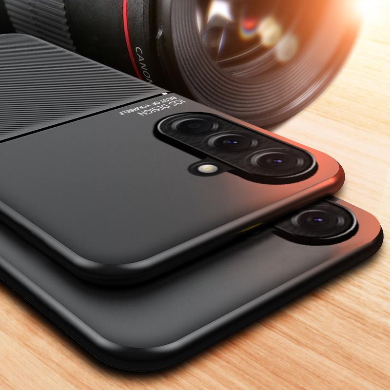 Magnetic Leather Protect Phone Case For Samsung Galaxy A17 A07 A06 4G A26 A36 A56 A16 5G A 17 16 26 36 56 Soft Back Cover