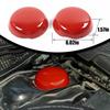 2x Red Engine Compartment Suspension Trim Cover For Dodge Challenger/Charger 09+