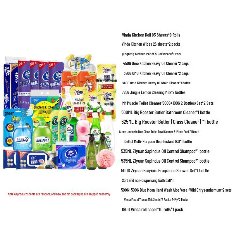 Blue Moon Hand Soap Home Cleaning Gift Pack