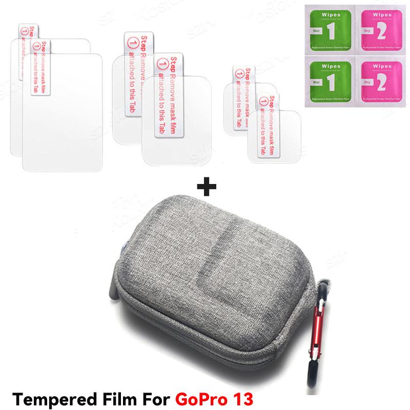 Storage Bag Case for GoPro Hero 13 12 11 10 9 8 Portable Mini Box Sport Camera Waterproof Protective Case for GoPro Accessories