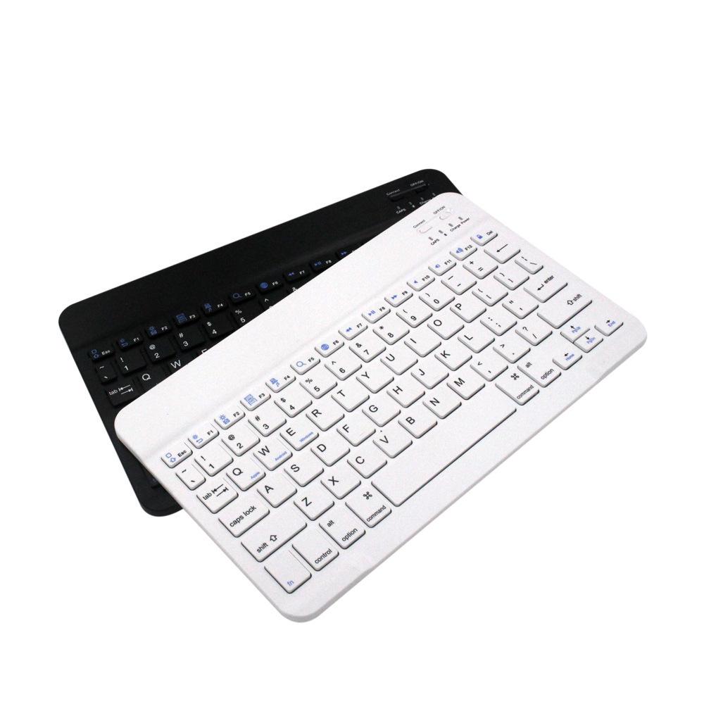 Universal Bluetooth Keyboard for iOS, Android, and Windows - Compatible with Russian, French, and Spanish, Fits 7/9/10 Inch Devices