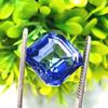 17.00 Cts Natural Blue Sapphire Emerald  Shape Loose Gemstone Certified Cut