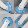 Disposable Toilet Brush Cleaner With Long Handle Bathroom Cleaning Sponge Brush With Replaceable Brush Head Toilet Accessories