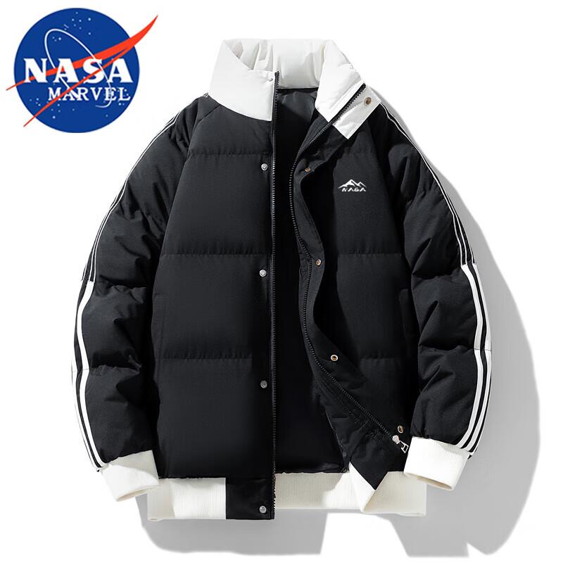 NASA MARVEL Padded Stand Collar Winter Jacket