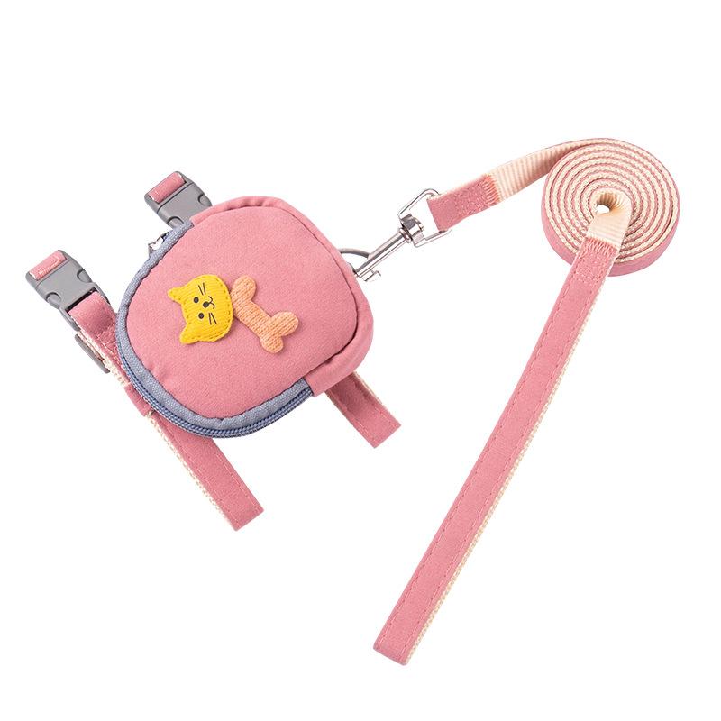 Dog leash vest-style cat harness anti-escape chest strap pet walking leash pet chest harness accessories