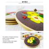 DIY Embroidery Flower Handwork Needlework for Beginner Cross Stitch Kit Ribbon Painting Embroidery Hoop Home Decoration