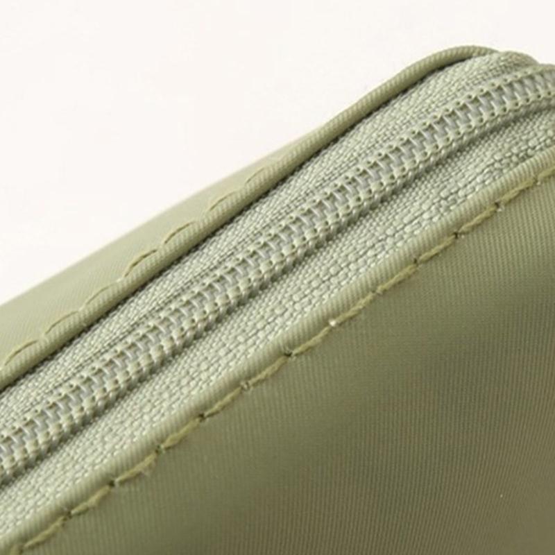Practical Smile Series Makeup Bag Unisex Nylon Hand Carry Cosmetic Organizer Storage Bags For Daily Use