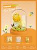 Flowers Sakura Tree Moc Building Blocks for Adults Party Gifts Cherry Blossom Assembly Model Building Toys Home Decoration Girls