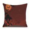 Halloween Linen Pillow Cover Printed Pillow Supply Cushion Cover