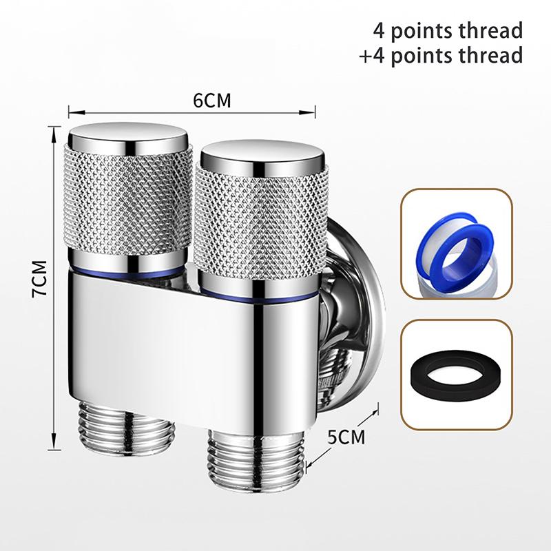 Новый 1 Комплект Специальная Пряжка Соединитель Водяного Сопла Барабан Автоматический 4 Точки Полностью Медный Стиральная Машина Кран Автоматический Клапан Автоматической Остановки Воды