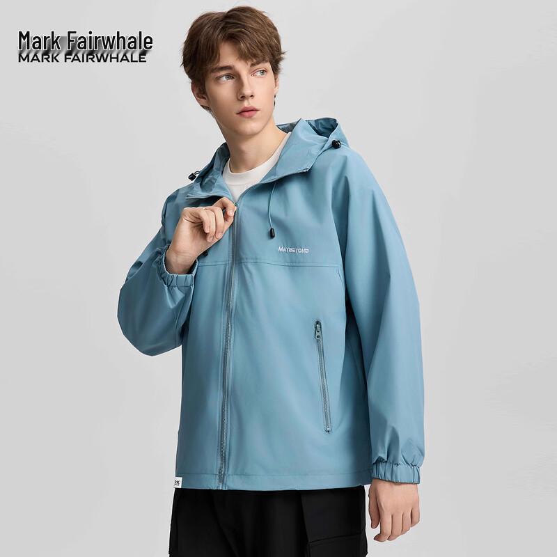 Mark Fairwhale Men's Hooded Casual Jacket