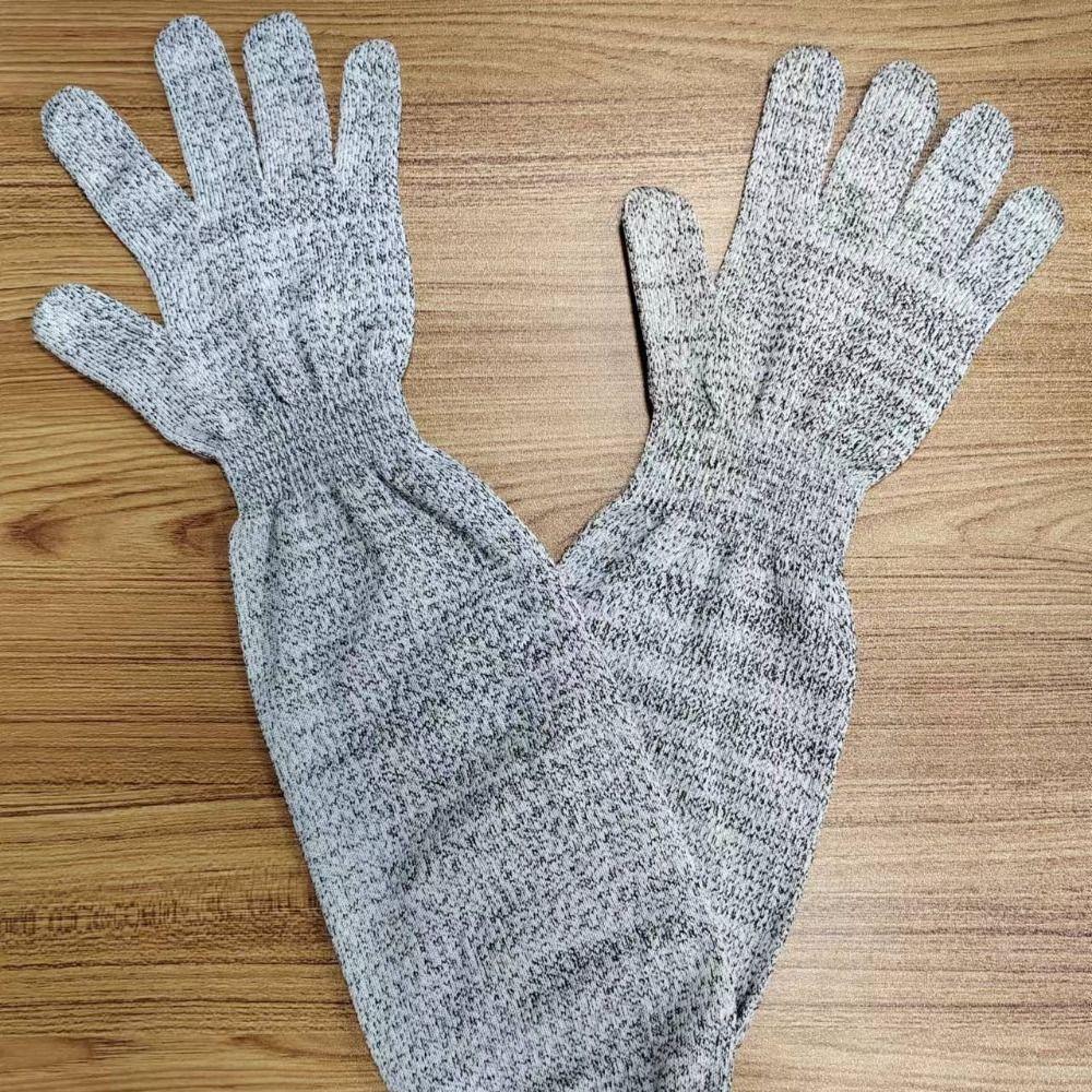 Cut Resistant Arm Sleeve Lengthened Protective Glove Professional Work Gloves  Industry