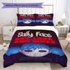 Sally Face Pattern Bedding,Quilt Set Quilt Cover Pillowcase Home Birthday Gift (1*duvet cover+2*pillowcase,without core)ZSJT0917090