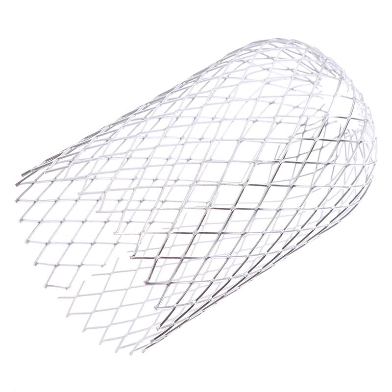 4Pcs Metal Aluminum Filter Mesh Gutter Leaf Debris Mud Trap Guards Drain Pipe Cover Downpipe Guttering System Waterproof