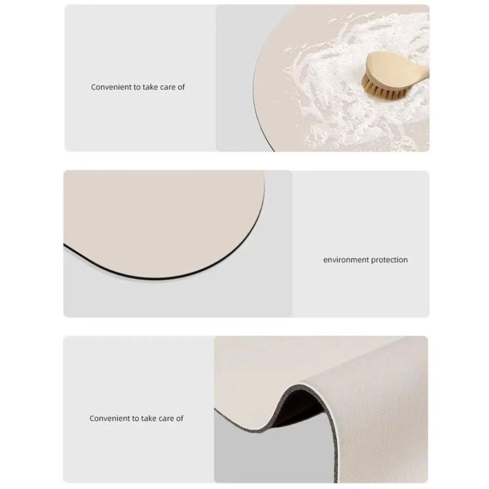 Diatomaceous Earth Floor Mat Irregular Entrance Door Mat High Quality Decorative Carpet  Home
