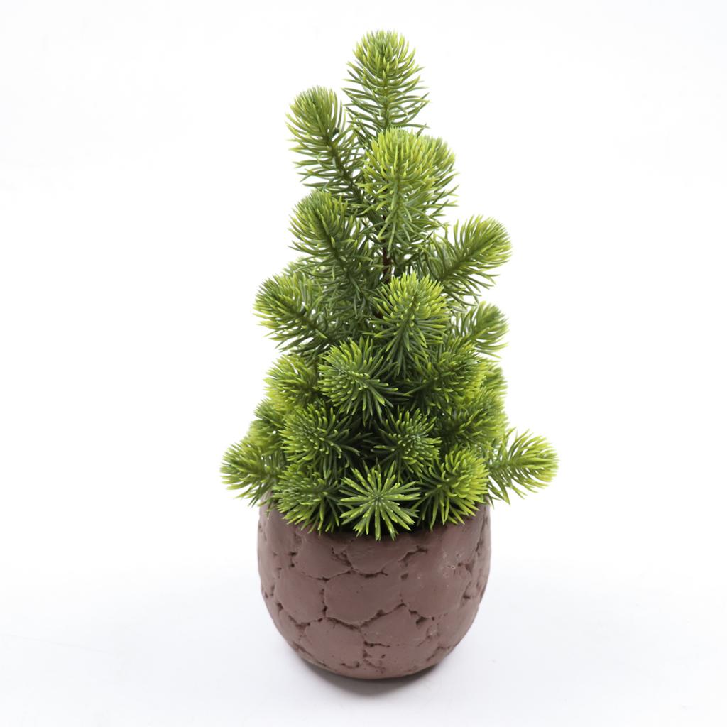 Artificial Green Plant Ground Plug, Suitable For Christmas Porch Decoration Outdoor And Indoor