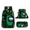 Among Us Middle School Student School Bag Cartoon School Bag Children's Backpack Backpack Satchel Moving