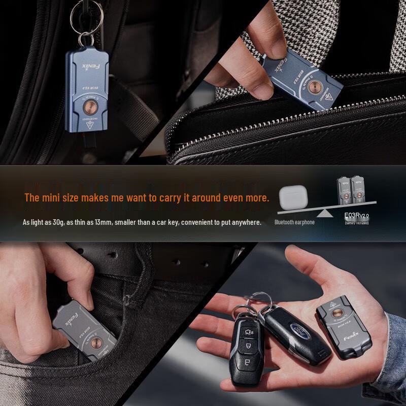 Fenix E03R V2.0 Mini EDC Flashlight