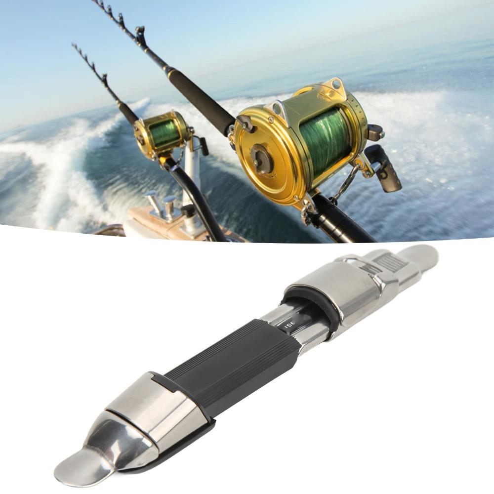 5PCS Stainless Steel Fishing Pole Wheel Seat with Rubber Pad Lightweight Fishing Reel Seat Reel Seat Deck Outdoor Fishing
