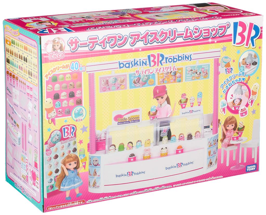TAKARA TOMY Licca-chan 31 Ice Cream Shop