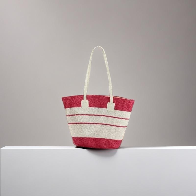 Strohtasche Damen Sommerwind neu Strand Meerseite Outdoor Urlaub Großraum Schultertasche