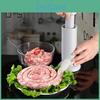 Filler Save Time Easy Meatball To Clean Durable 2in1 Portable Manual Sausage Meatball Filling Tool