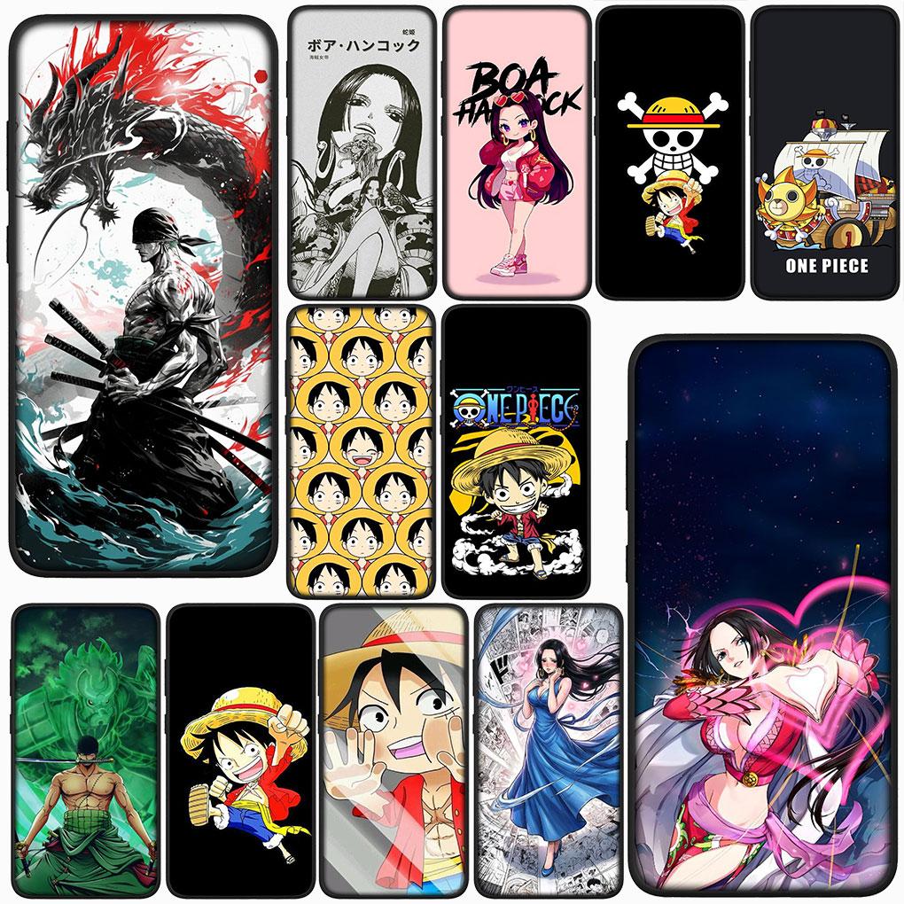 for Xiaomi Redmi Note 12 10 11 9 Pro 10C 12C 9T 9A 10A 12S Note11 Note12 5G 4G Phone Case Zoro Boa Hancock One Pieces Luffy