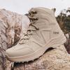 2026 Men's Plus Size Waterproof High-top Non-slip Tactical Hiking Boots