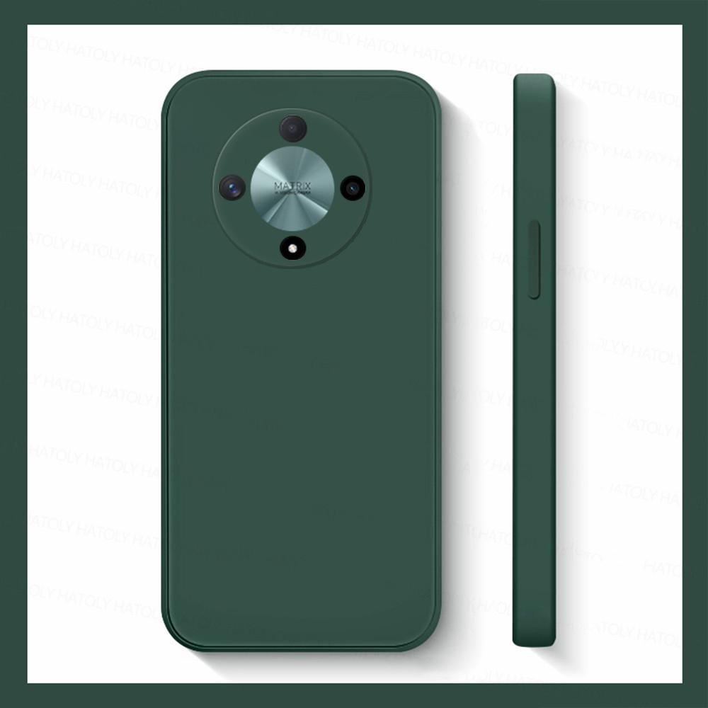 Tekuté silikonové pouzdro Honar X9b Měkká matná ochrana fotoaparátu Zadní kryt pro Honor X9A X9B Magic 6 Lite 5 Lite pouzdra