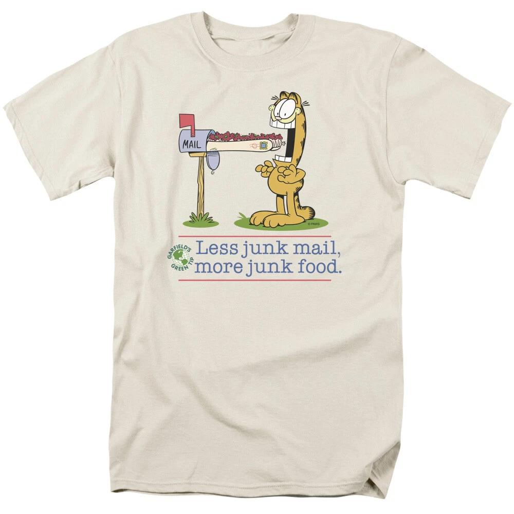 Garfield  Less Junk Mail  T-Shirt XL