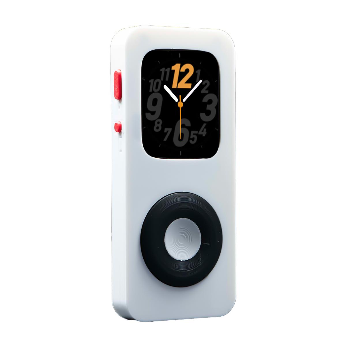 

3D-печать Для iWatch Pod Защитный чехол Поддержка Iwatch Расширяет IPod Для iWatch Серии 7/8/9/10/11 Для Apple Watch Аксессуары S7 8 9 (45mm)-L белый