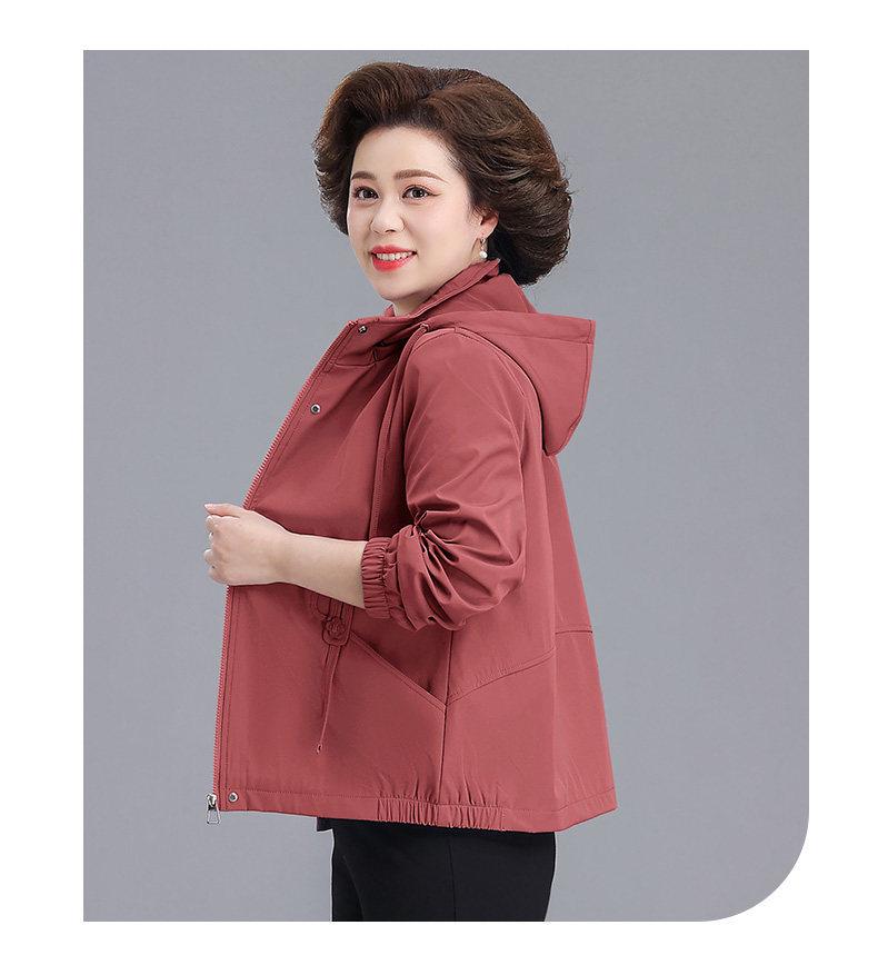 Mother's Day Spring Windbreaker Jacket for Middle-aged Women