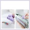 1PC mini single hole puncher DIY circular hole manual loose leaf paper 6mm punching machine student office stationery