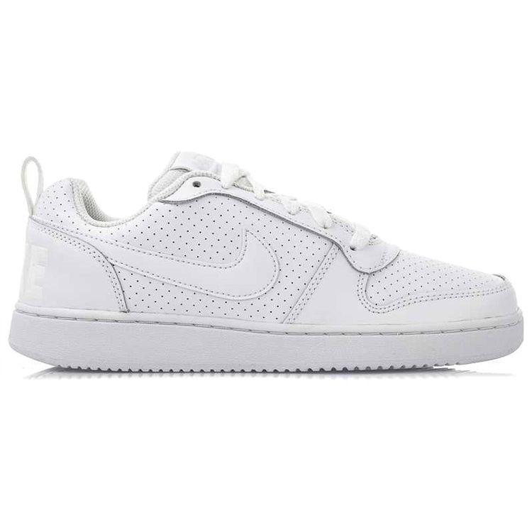 Nike Court Borough Casual Slip-Resistant Shock-Absorbing Durable Low-Top Sneakers Women Sneakers White 844905-110
