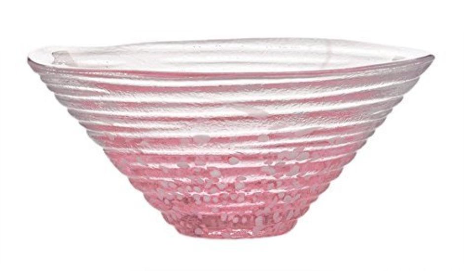 Toyo Sasaki Glass Japanese Small Bowl for Shaved Made In Deep Glass Dessert 41532 Plate, Glass, Ice, Red, Japan, Bowl, Plate, Plate, Tableware, Plate,