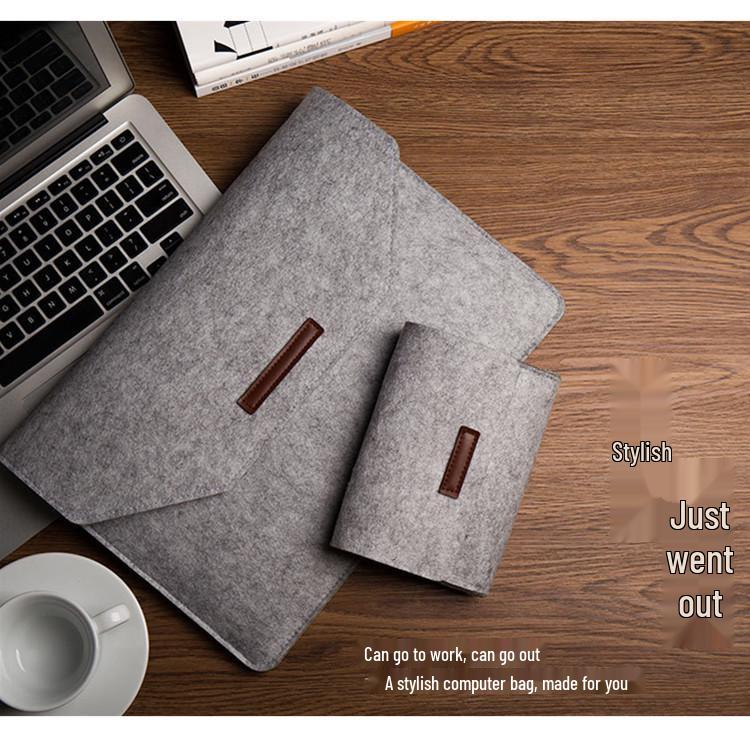 Protective Felt Sleeve for Apple MacBook 11, 13, 15.6-inch & Xiaomi Laptops