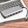 12-in-1 USB-C Dock: Dual HDMI 4K, Gigabit Ethernet Hub for Laptops