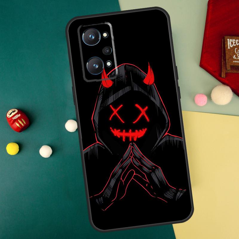 Devil Woman For Realme GT7 Pro 15 13 10 11 12 14 Pro Plus C55 C71 C75 C67 C63 C61 C53 C35 C65 GT6 Case