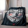 1pc V for Vendetta Flannel Throw Blanket - HD Printed Lightweight Soft Warm All-Season Blanket for Sofa, Bed, Travel, Camping 085