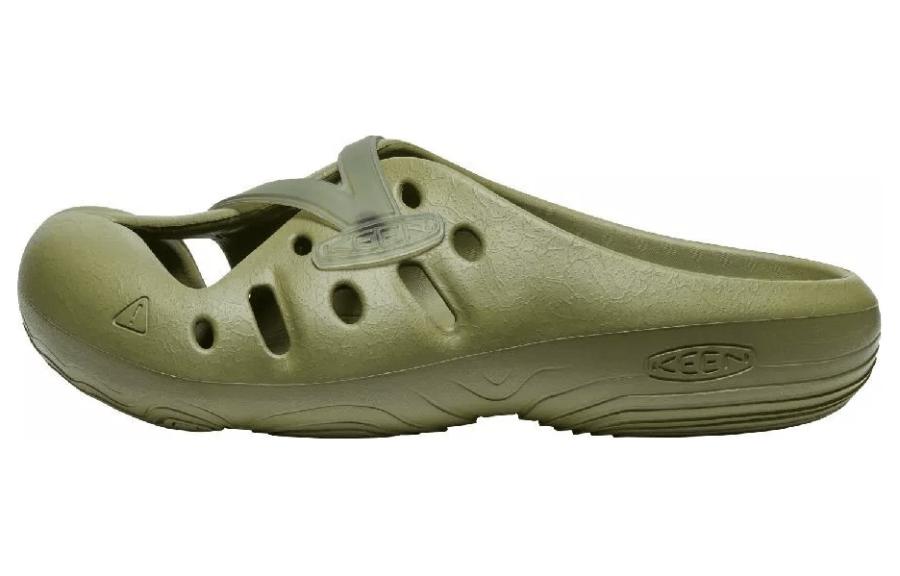 Keen YOGEEZ No Special Function Closed Toe Slippers Unisex Martini Olive Green 1029373 42