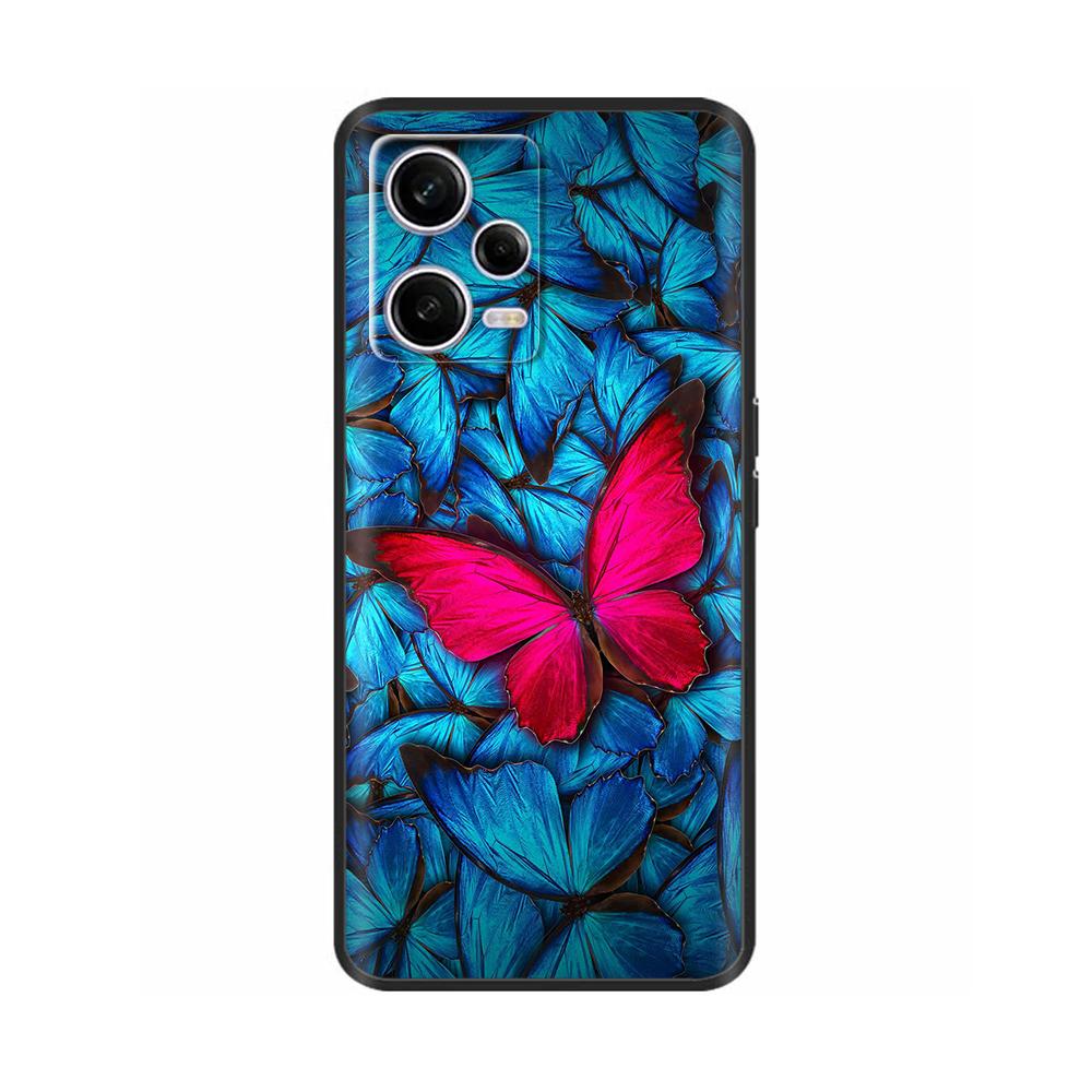 For Xiaomi Redmi Note 12 Pro 5G Case Note12 Cartoon Soft Silicone Back Cover For Redmi Note 12 Pro Note12 Pro Plus Phone Cases