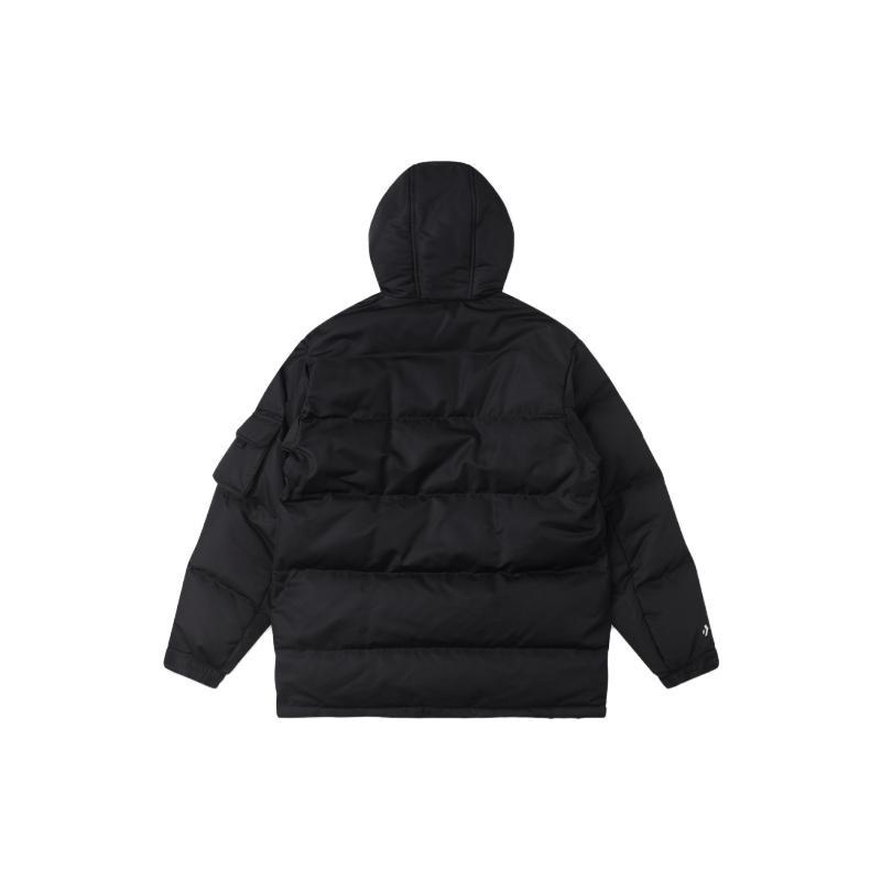 Converse Premium Mid Down Jacket Asia Sizing 'Black' Men's 10025249-A03