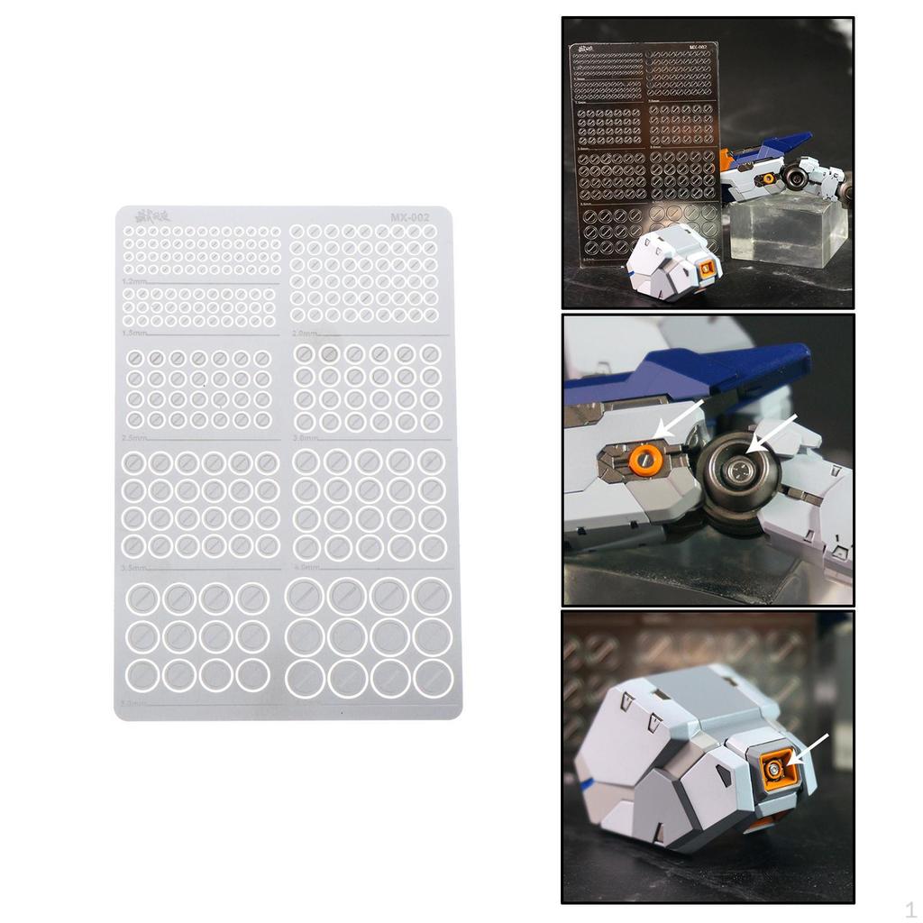 Plate Mecha Model Etched Parts Building Repairing Fixing Modeling Tools for Accessories Age