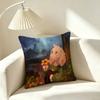 U-Undertale Asriel Dreemurr Square Double-Sided printed Pillow Case Bedroom Bedside Pillow Sofa Cushion Cover