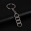 1Pcs 3D Metal Car Badge Keychain Zinc Alloy Keyrings Auto Accessories For Audi A4 A3 A5 A6 A7 A8 Q3 Q5 Q7 Q8 B5 B6 B7 B8 B9 Q7 8P 8V 8L Q7 S4 S5 S6 S7