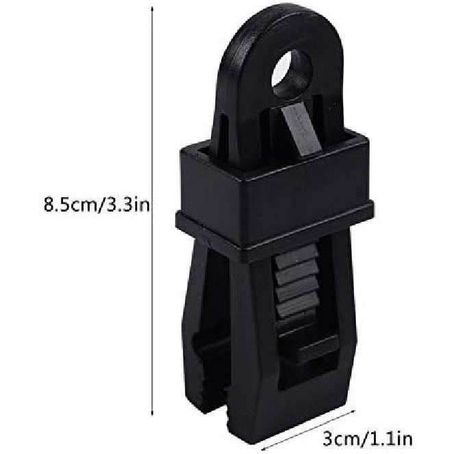 Heavy Duty Tarp Clip,Camping Tarp Lock Tarp Tent Clips Pool Tarp,Great for Awnings Farming,Garden,Pool Cover, Boat Cover,12pcs