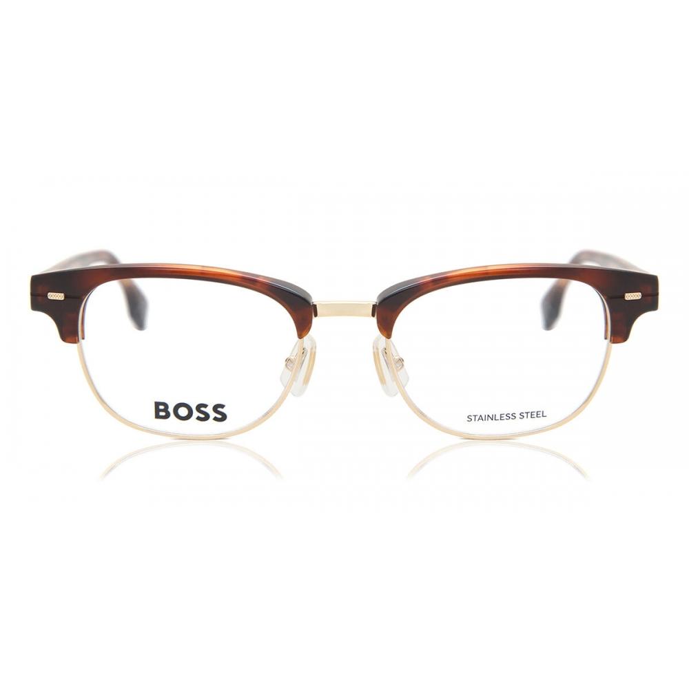 

Boss 1382 T5u Men Eyeglasses Gold Brown Horn/50-19-145