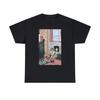 Kevin sam w domu T-shirt unisex z krótkim rękawem i okrągłym dekoltem z ciężkiej bawełny z nadrukiem graficznym